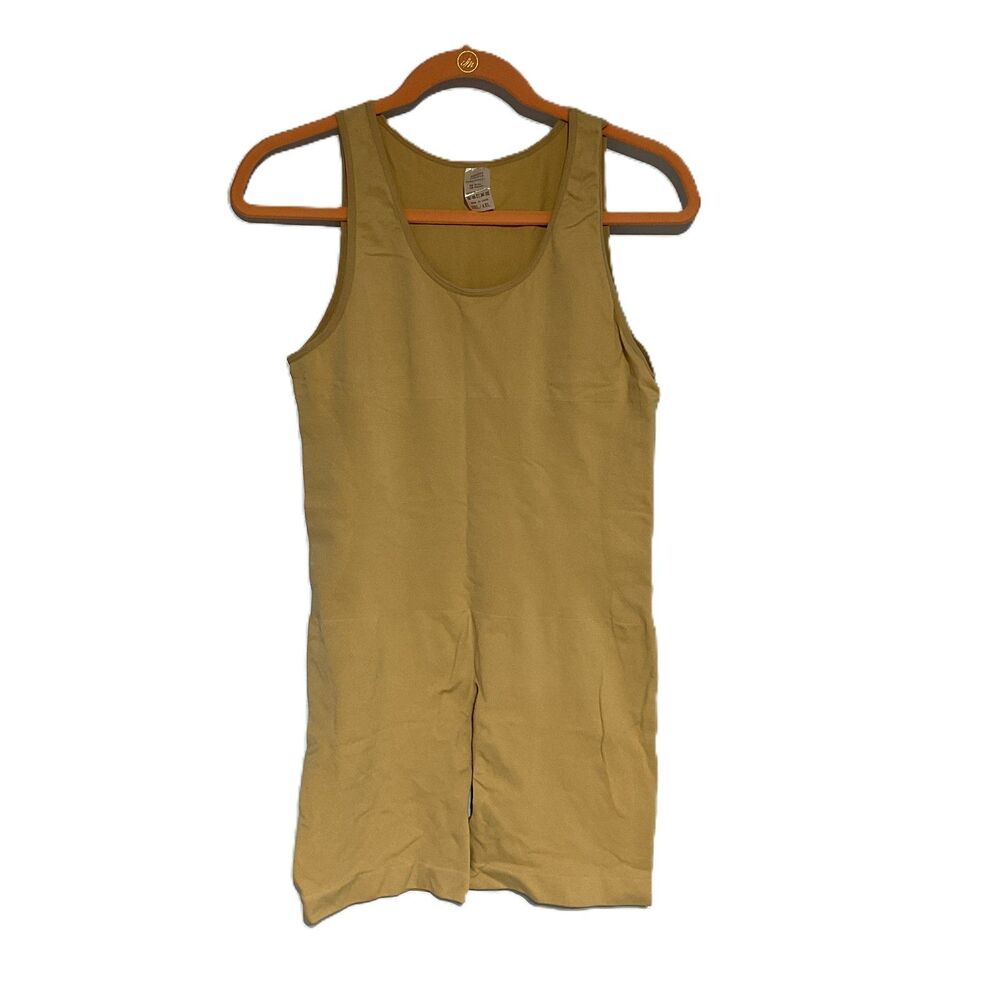 3XL/4XL Beige Plus Size Shapewear Bodysuit